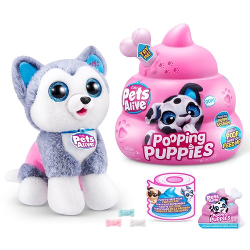 Pets alive pooping puppies - pets,