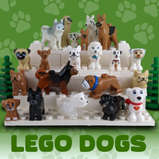 LEGO Dogs - Minifigure Scale -
