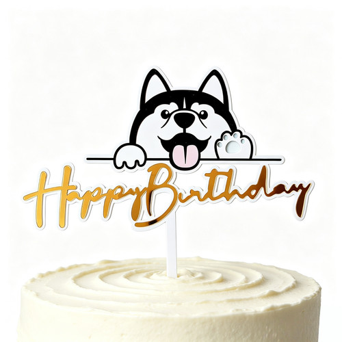 Dog happy birthday - happy,